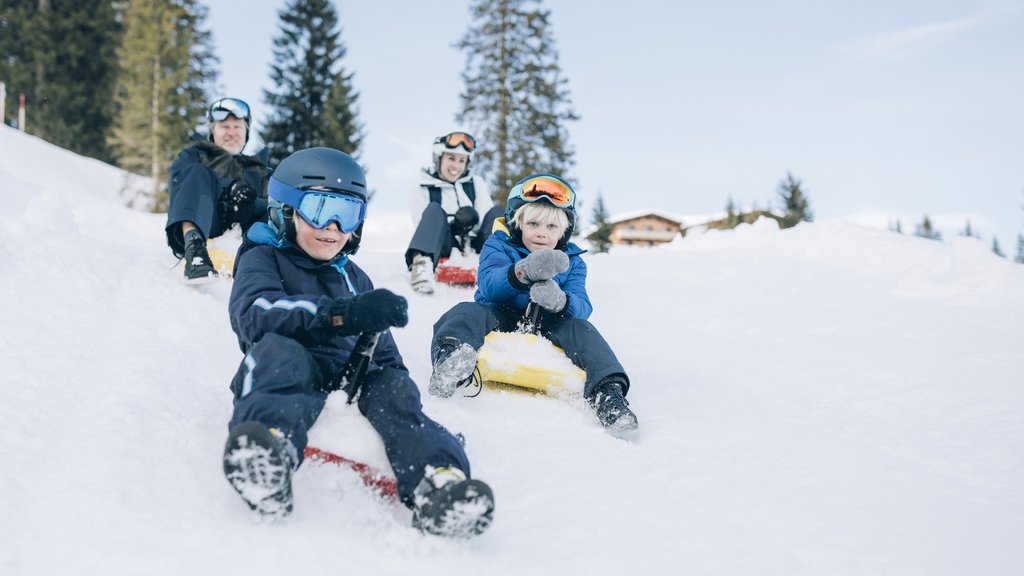 Family time at the Arlberg