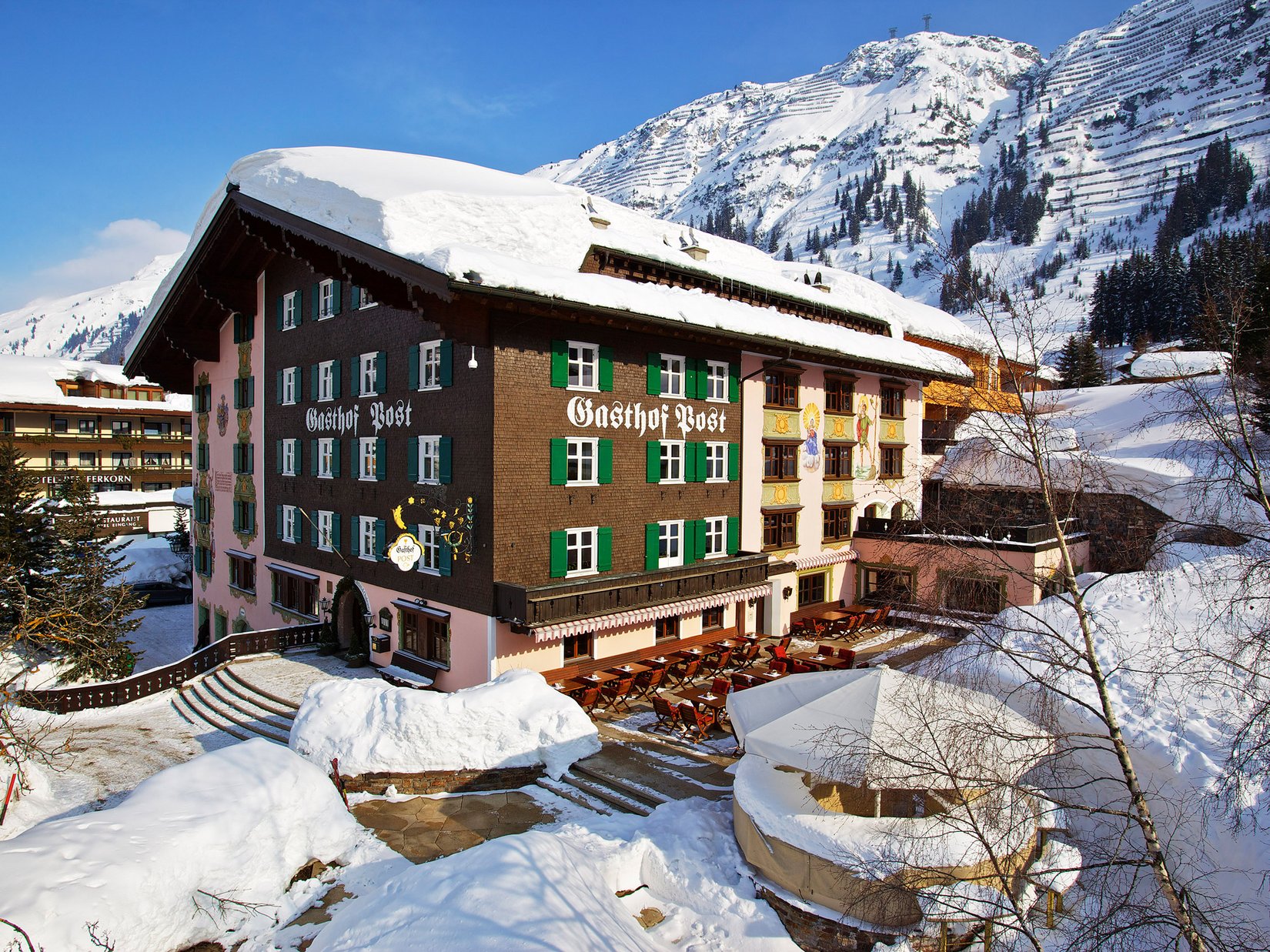 Post Lech außen Winter
