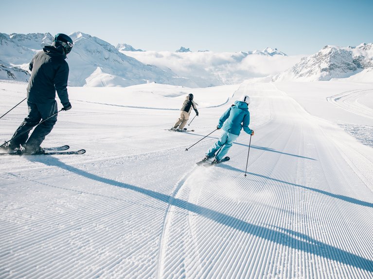 Skifahren in Lech