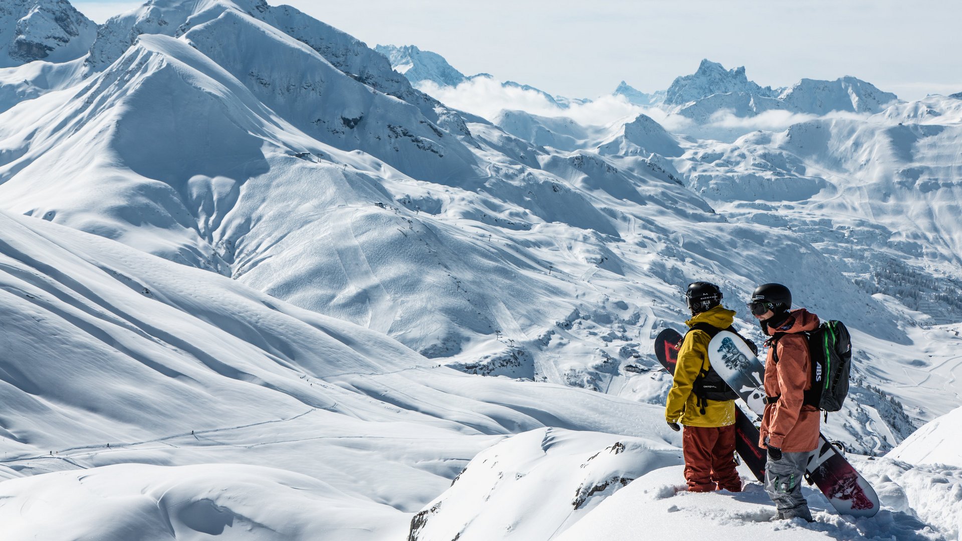 Snowboarden Lech