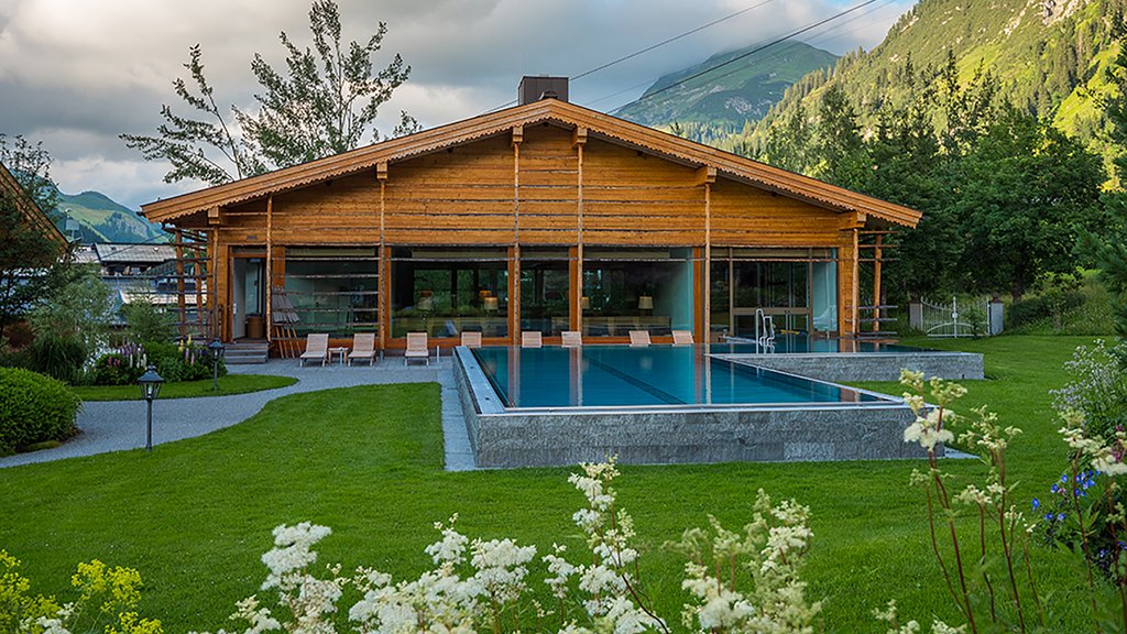 Poolbereich Post Lech