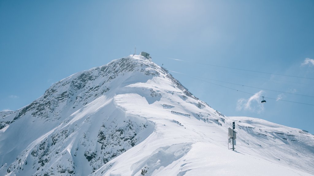 Wochenpauschale Lechs Berge im Winter