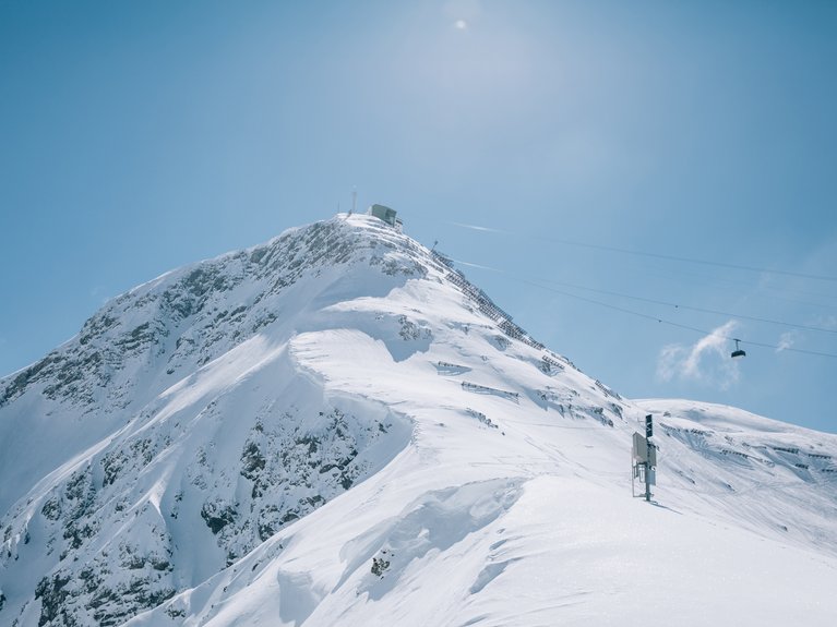 Lechs Berge im Winter