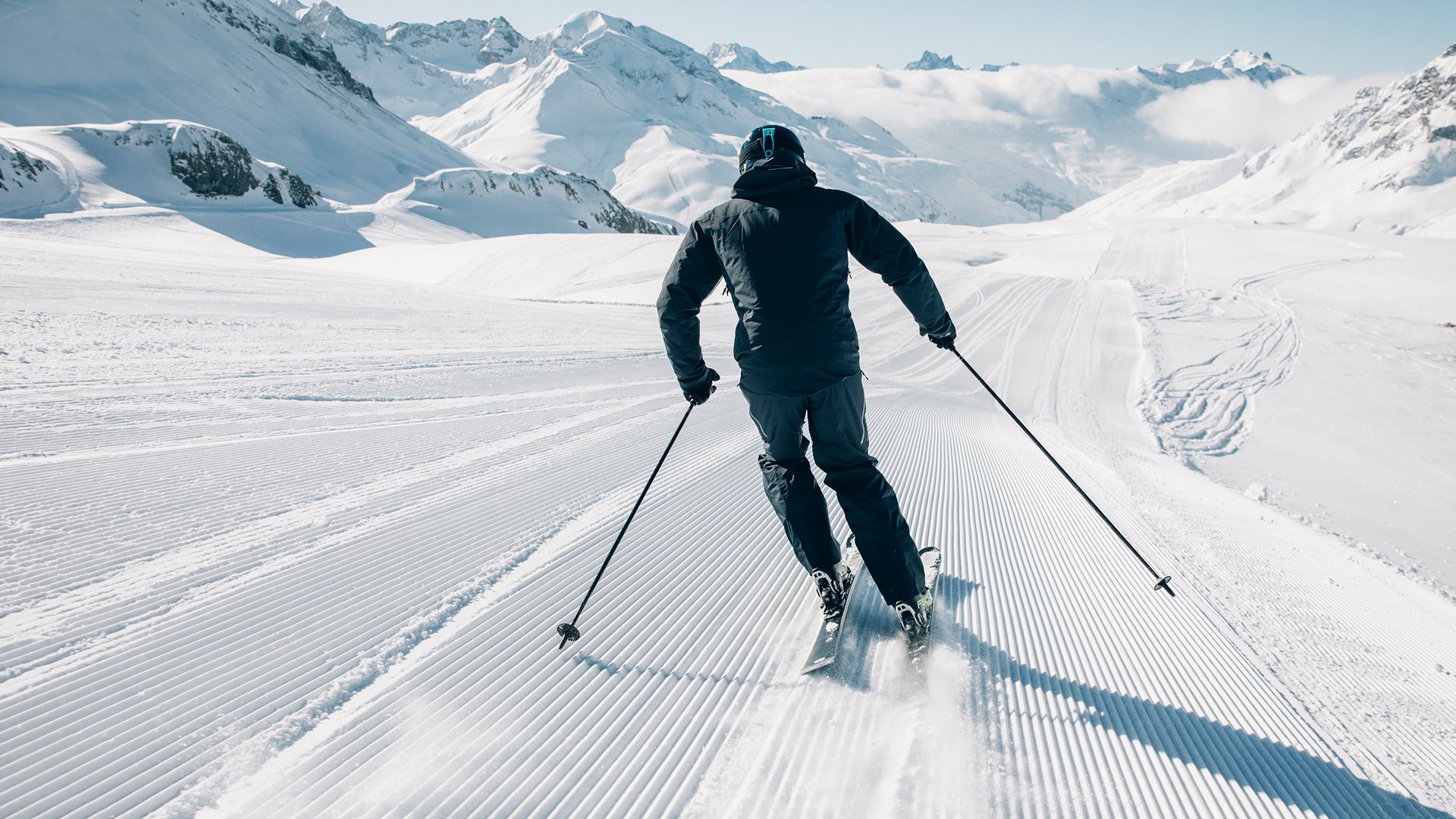 Skifahren in Lech