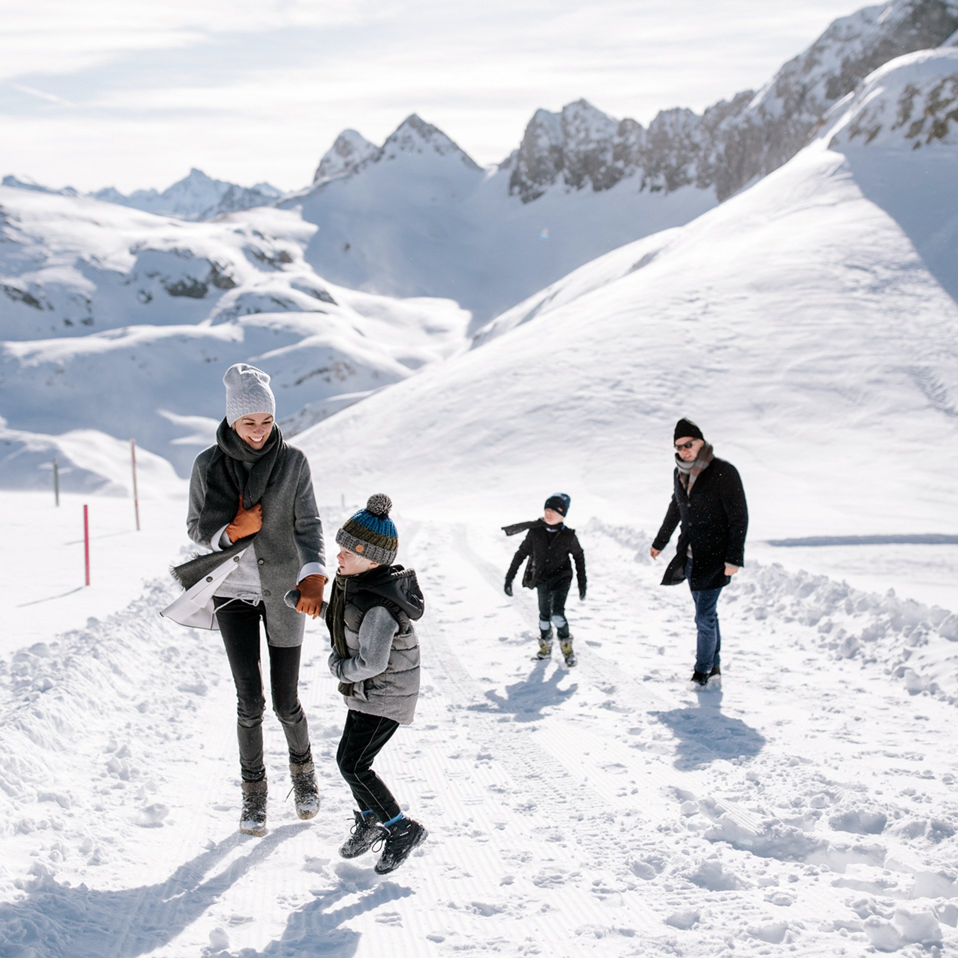 Familienurlaub am Arlberg