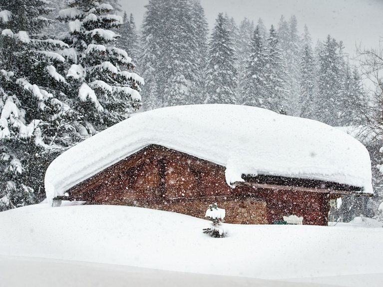 Winterlandschaft in Lech